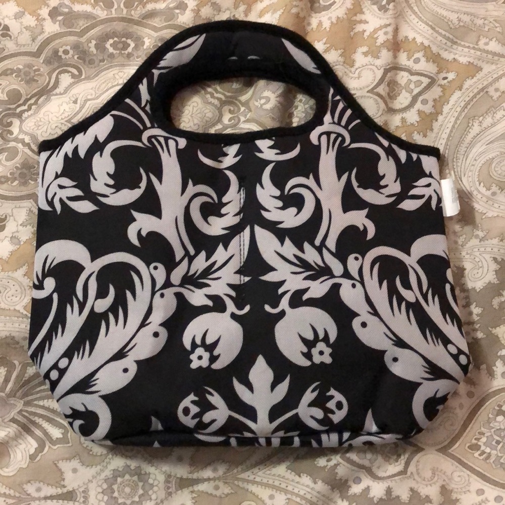 2 wine bottle tote
